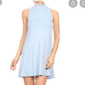 Topshop high neck dress